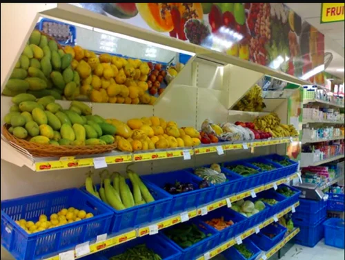 Fruits And Vegetable Plastic Racks